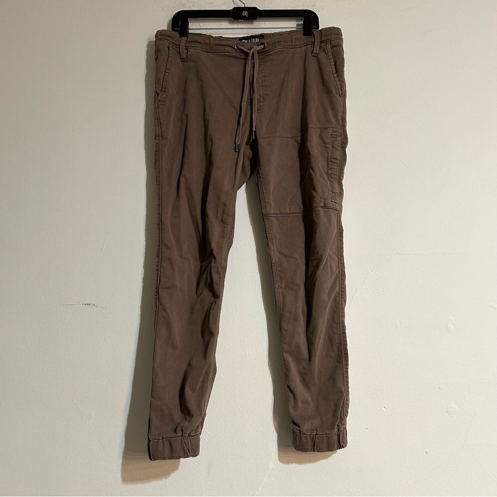 DU/ER No Sweat Slim Fit Stretch Performance Joggers Size 34